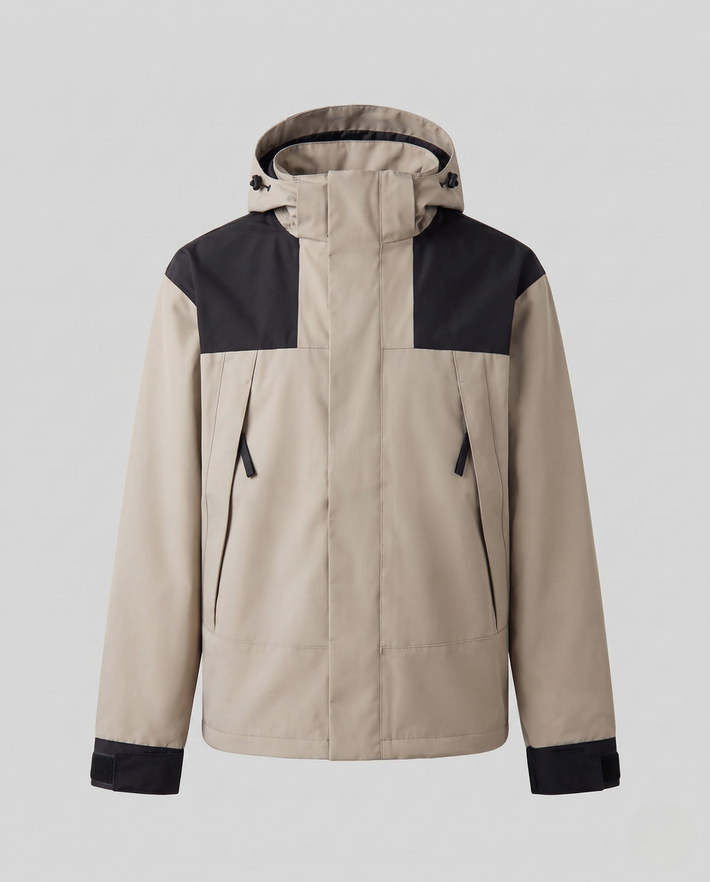 Herren Wasserdichte Skijacke mit Mountain-Print