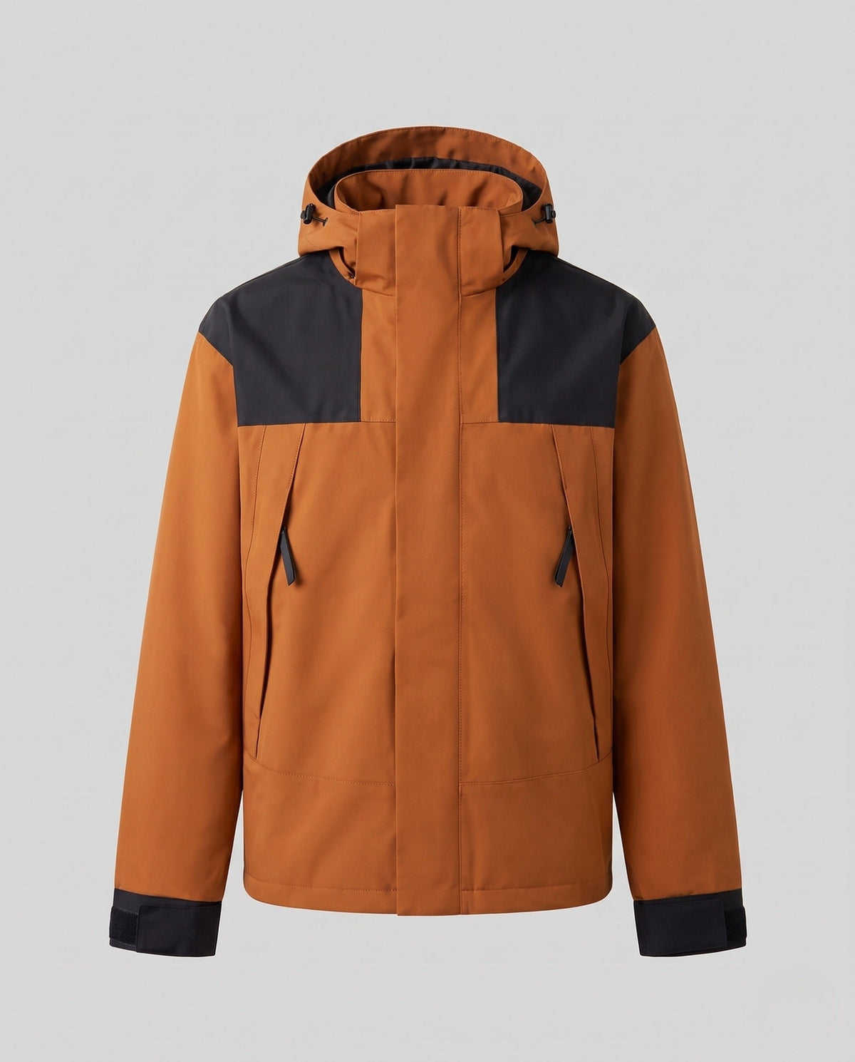Herren Wasserdichte Skijacke mit Mountain-Print