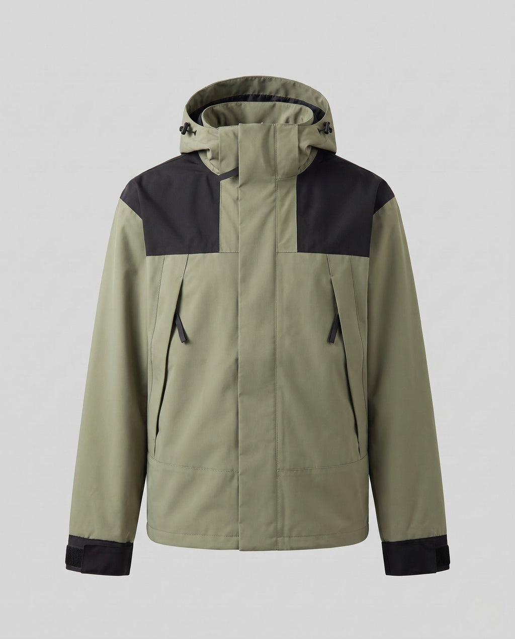 Herren Wasserdichte Skijacke mit Mountain-Print