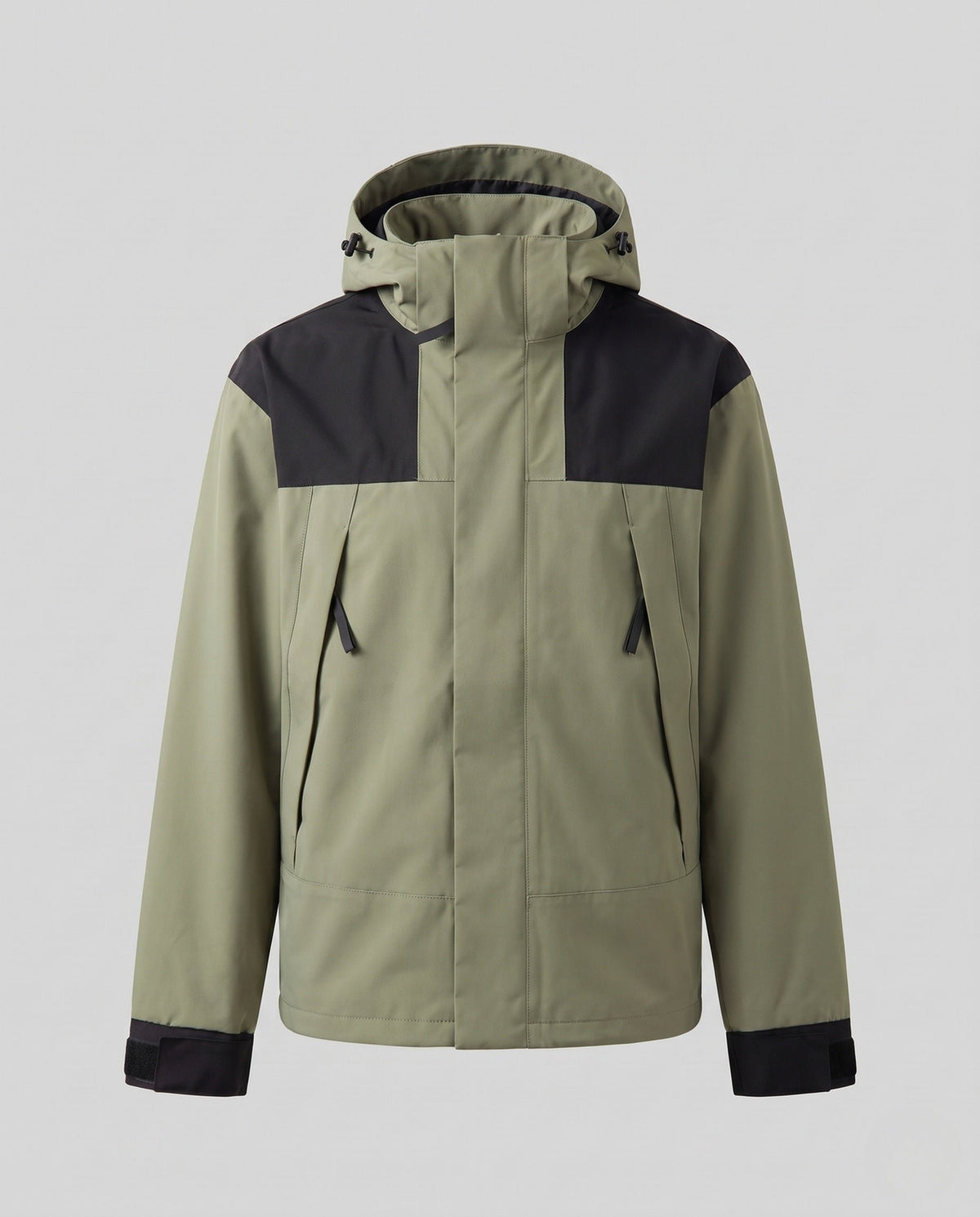 Herren Wasserdichte Skijacke mit Mountain-Print