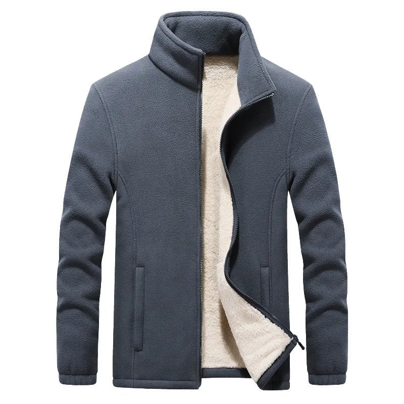 Herren Skijacke mit Sherpa-Futter