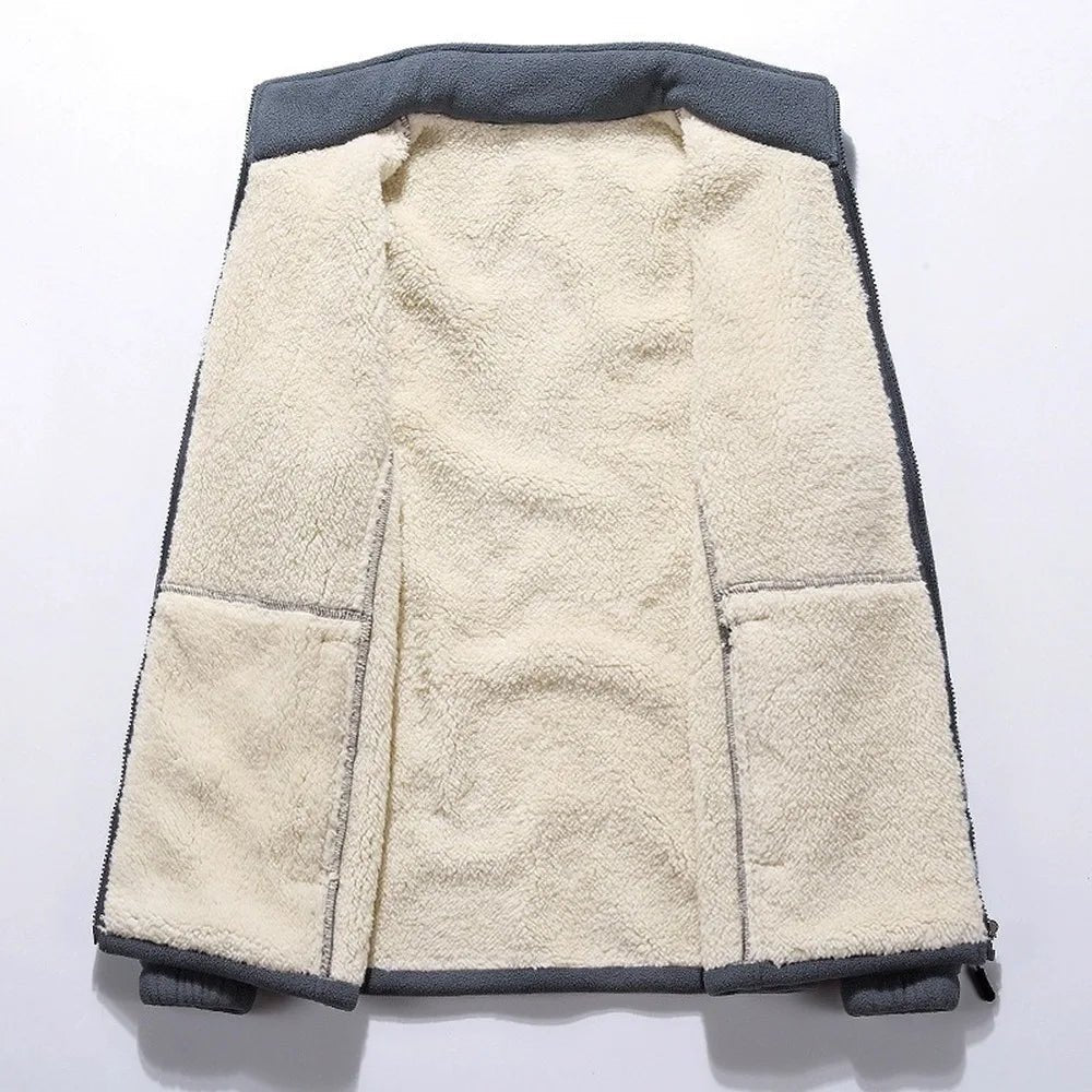 Herren Skijacke mit Sherpa-Futter