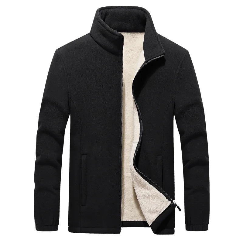 Herren Skijacke mit Sherpa-Futter