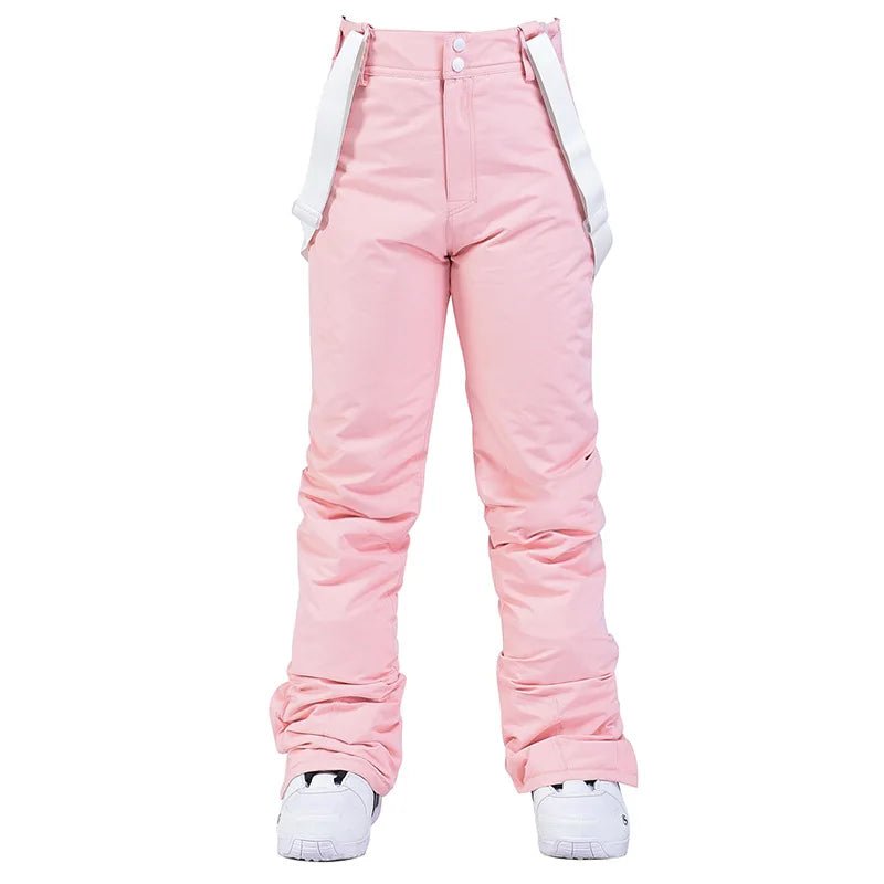 Unisex Wasserdichte Skihose mit Hosenträgern